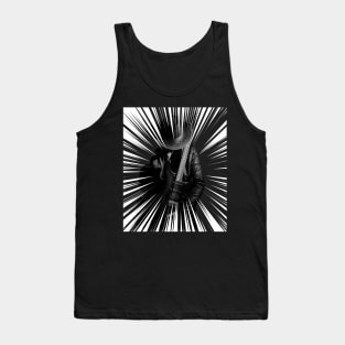 Rockstar. The rays of rock fame. Tank Top